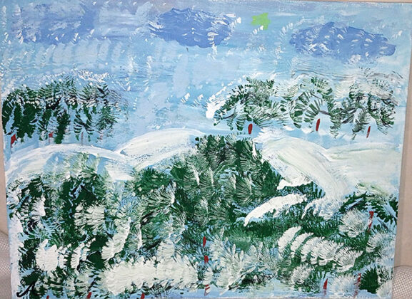 Засніжений ліс (Snowy forest)