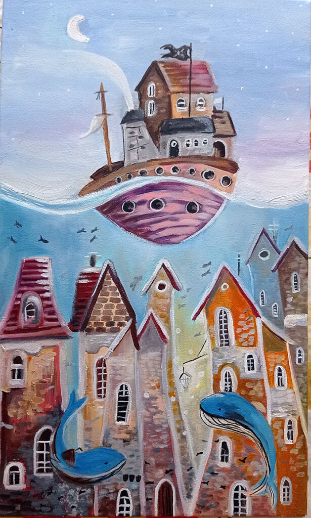 Under the water