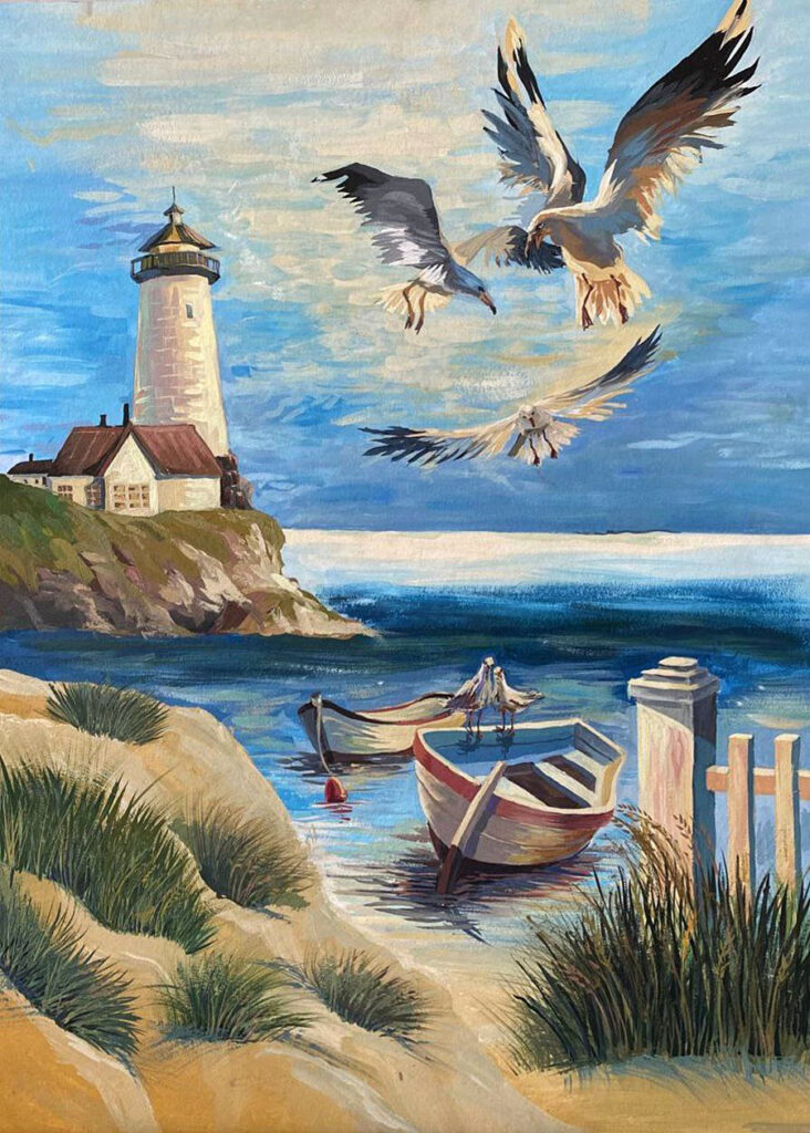 "Солоний подих моря" (Віолетта Орел)