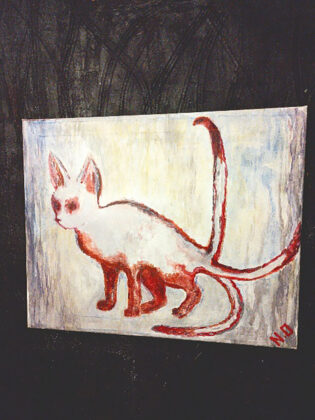 "Meow. Three cat moods" (Natasha Orlova)