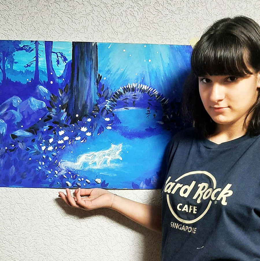 "Призрачный ліс" (Kristina Mazunina)