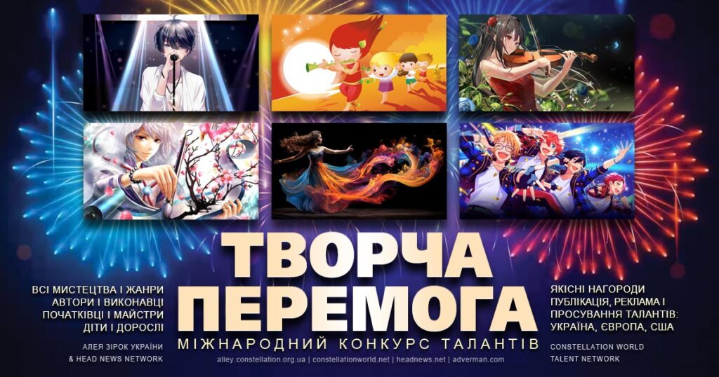 Творча перемога – міжнародний конкурс талантів
