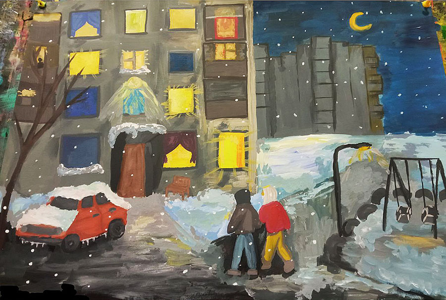 "Зимовий вечірї" (Софія Величко)