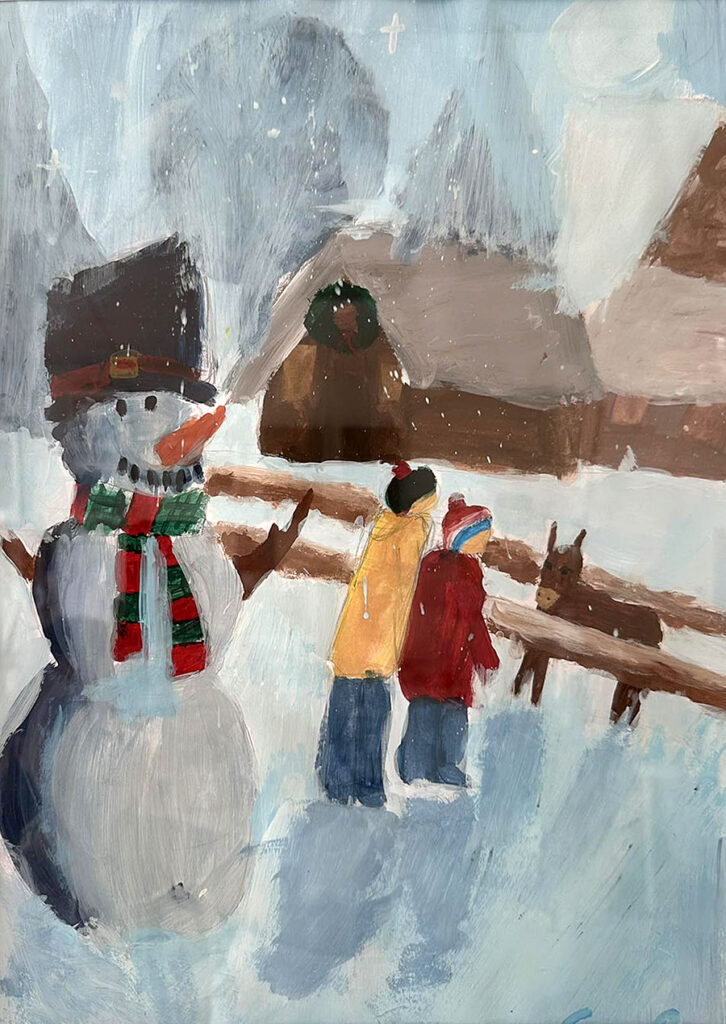 "Зимові розваги" (Sofiia Tkachenko)