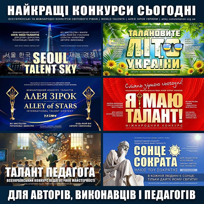 Конкурси серпня