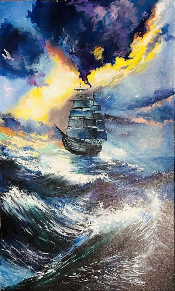 "Корабель в океані" (Софія Кулікова)