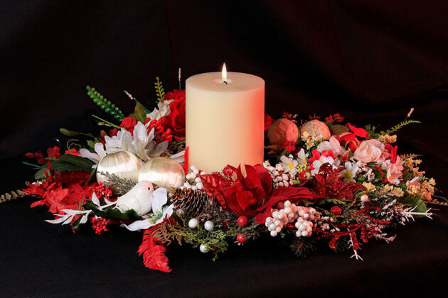 Decorative door wreaths FOUR SEASONS (Olena Rikunova)