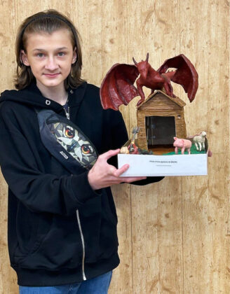 "Нічний напад дракона" (Ярослав Дейнека)