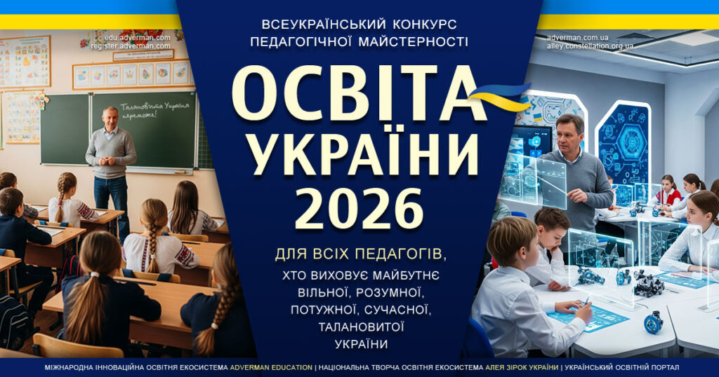 Конкурс ОСВІТА УКРАЇНИ 2026