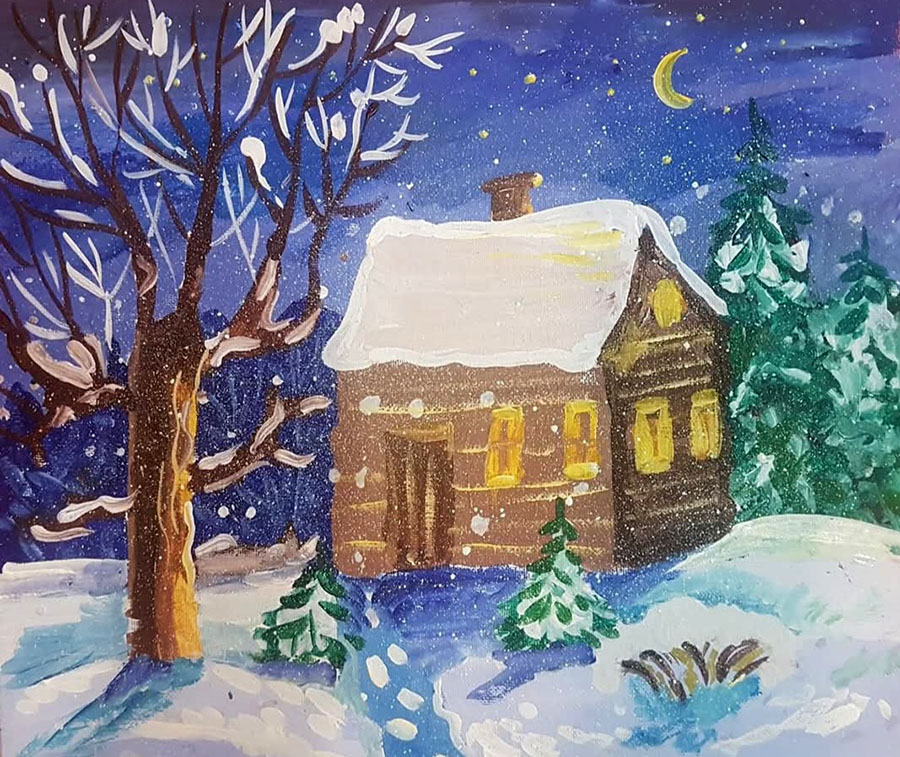 "Різдвяна ніч" (Yuliia Kashpar)