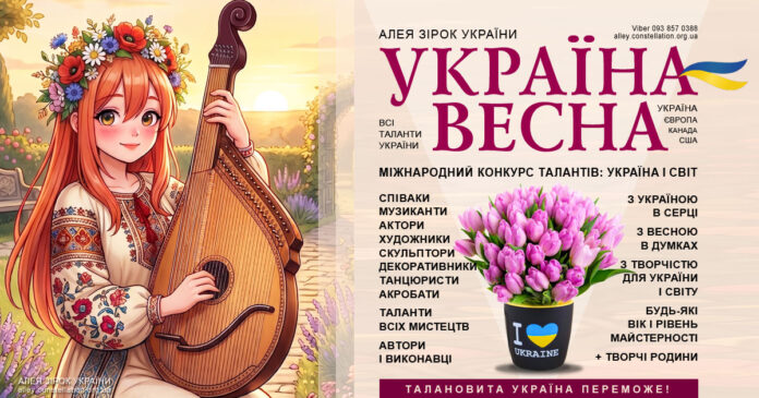 Конкурс УКРАЇНА-ВЕСНА | UKRAINE-SPRING talent contest