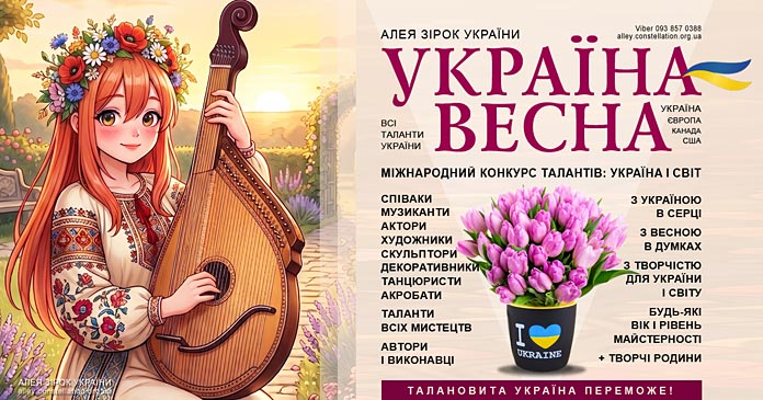 Конкурс УКРАЇНА-ВЕСНА | UKRAINE-SPRING talent contest