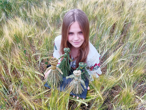 Етно-колекція "Місто українських мотанок: чотири обереги літнього різнотрав'я" (Вікторія Загорулько)